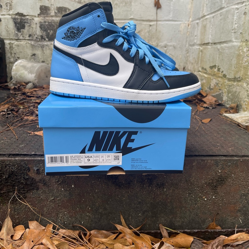 Jordan Retro 1 hi OG ‘UNC blue sz. 9 men